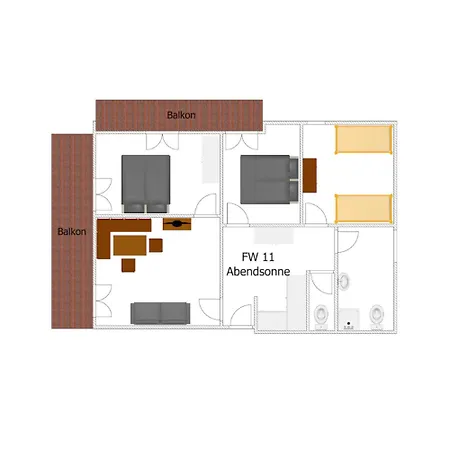 Apartmán Garni Doerflerwirt